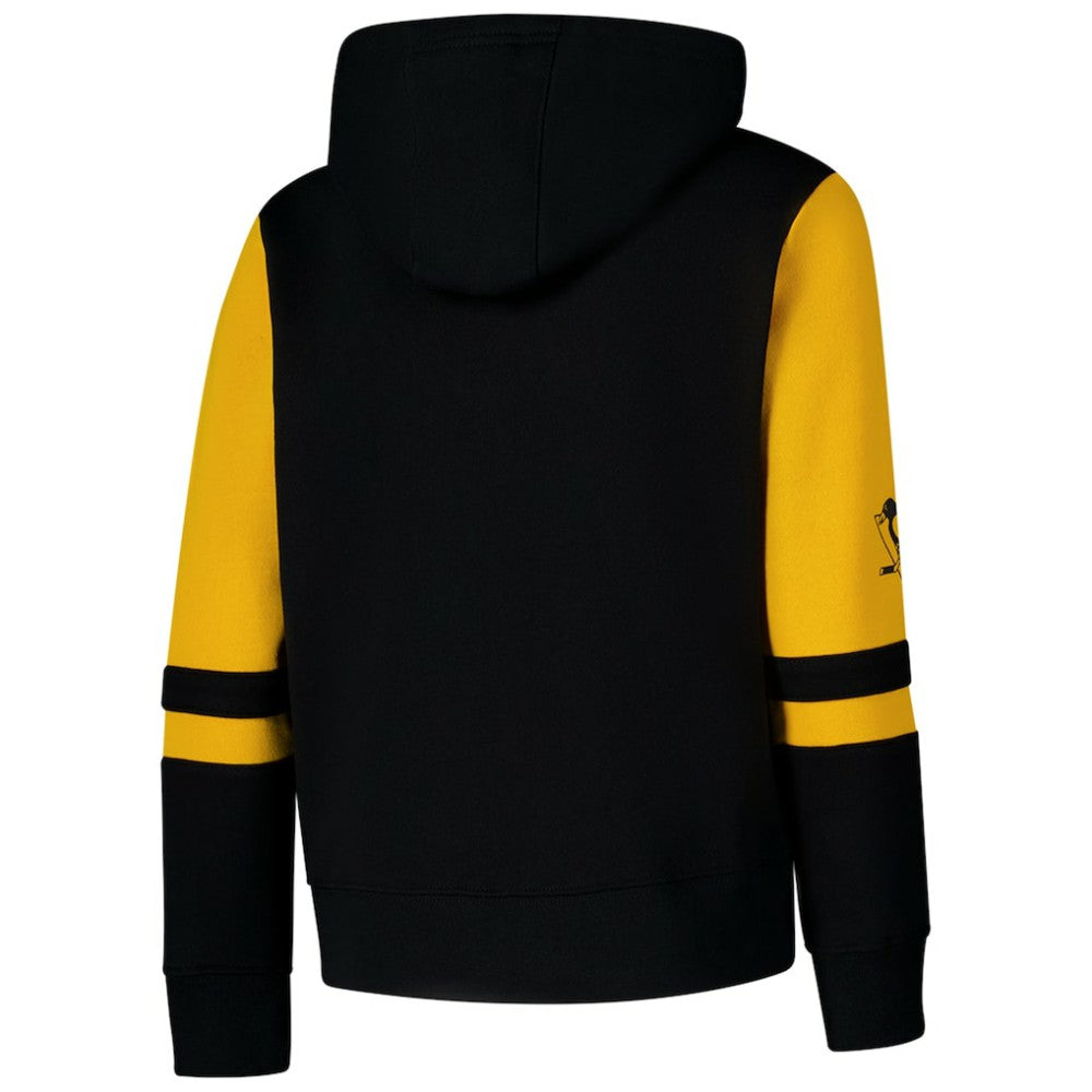 Pittsburgh Penguins Youth Face Off Full-Zip Hoodie