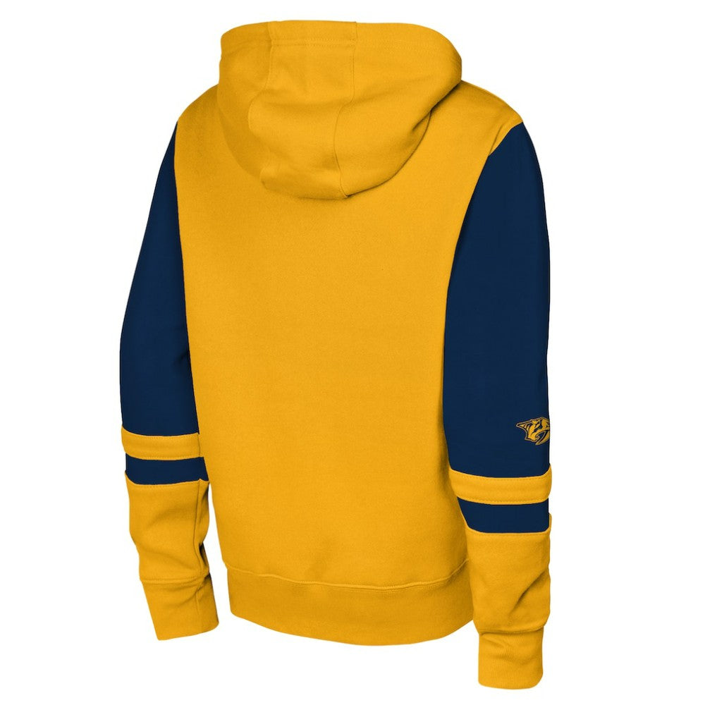 Nashville Predators Youth Face Off Full-Zip Hoodie