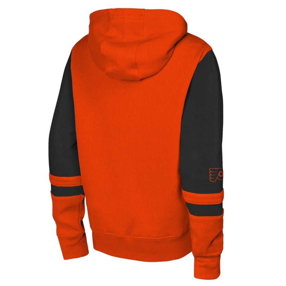 Philadelphia Flyers Youth Face Off Full-Zip Hoodie