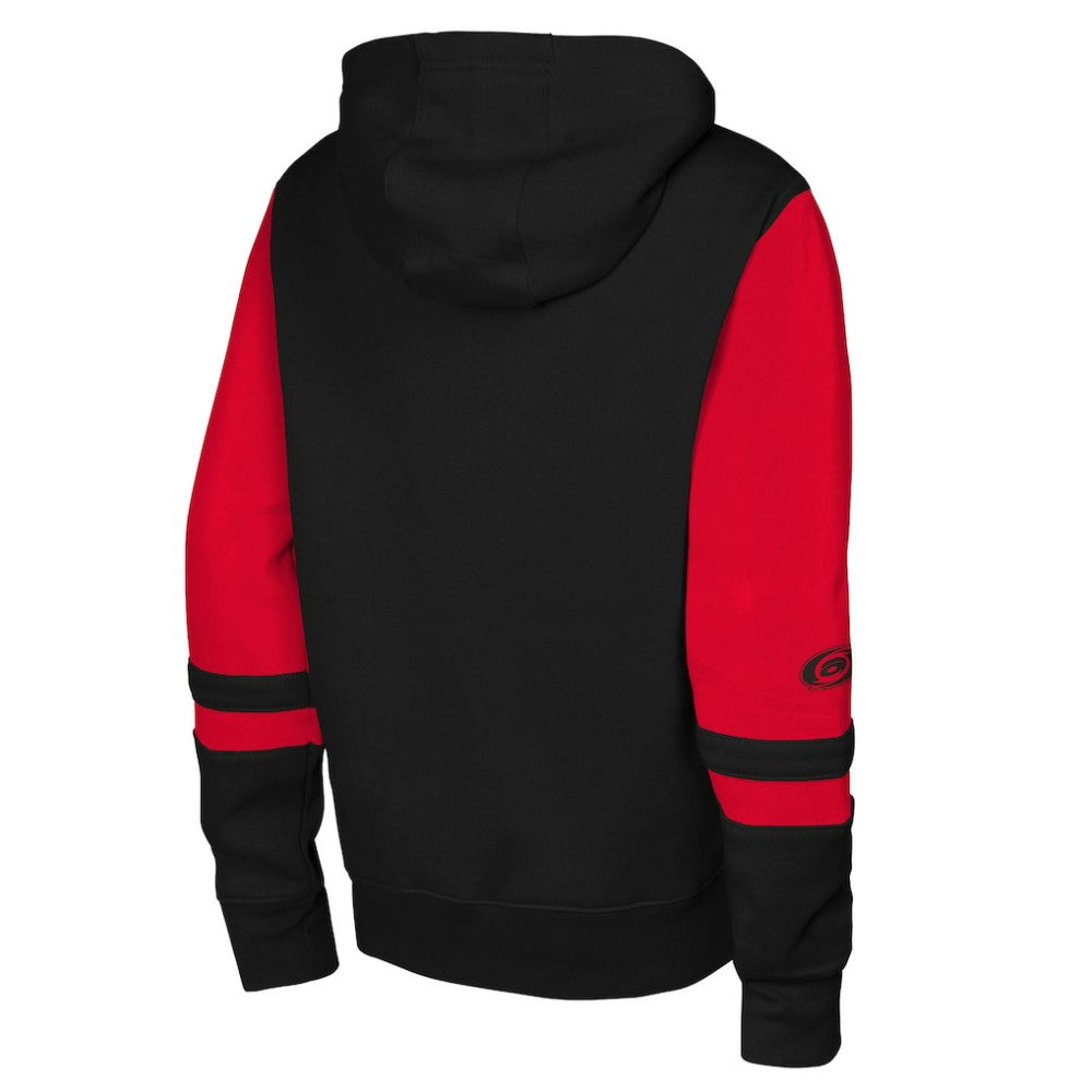 Carolina Hurricanes Youth Face Off Full-Zip Hoodie