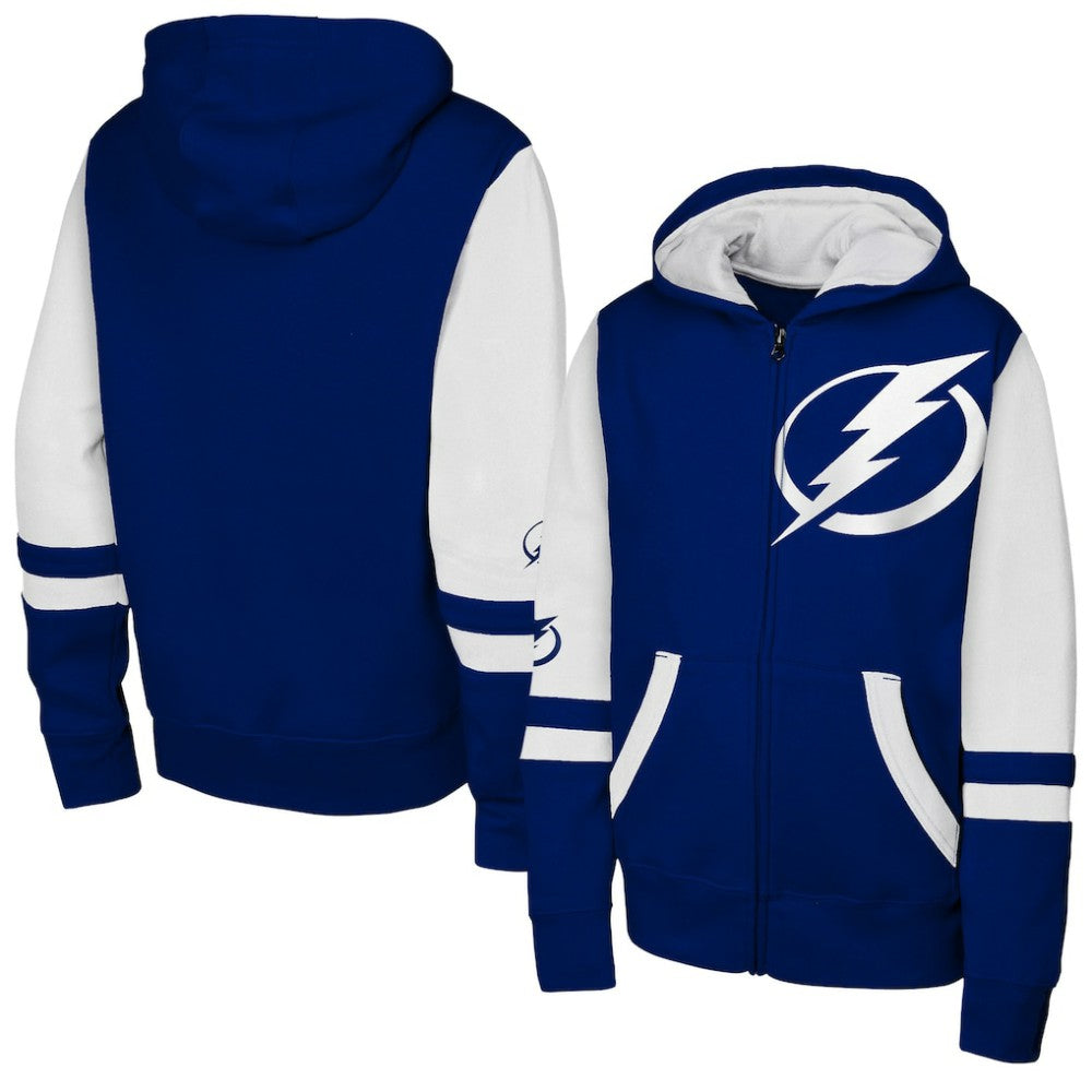 Tampa Bay Lightning Youth Face Off Full-Zip Hoodie