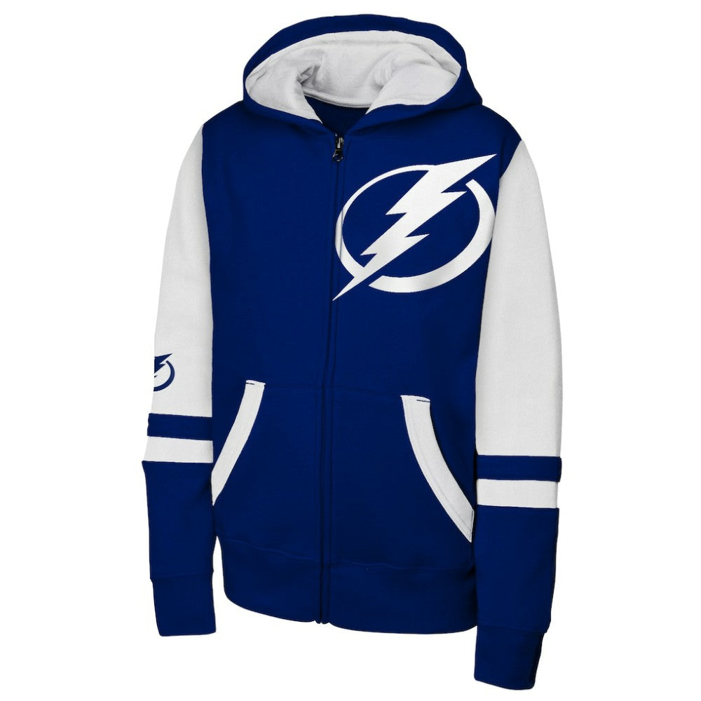 Tampa Bay Lightning Youth Face Off Full-Zip Hoodie