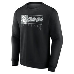 Chicago White Sox Profile Big & Tall Pullover Sweatshirt - Black