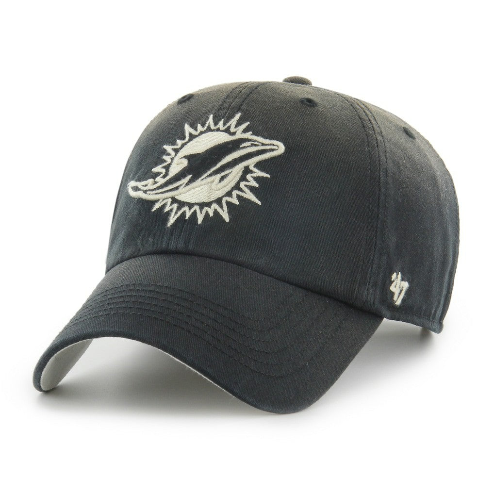 NFL Miami Dolphins '47 Dusted Relaxed Clean Up Adjustable Hat