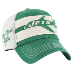 NFL New York Jets '47 Throwback Clubhouse Boon Clean-Up Trucker Adjustable Hat