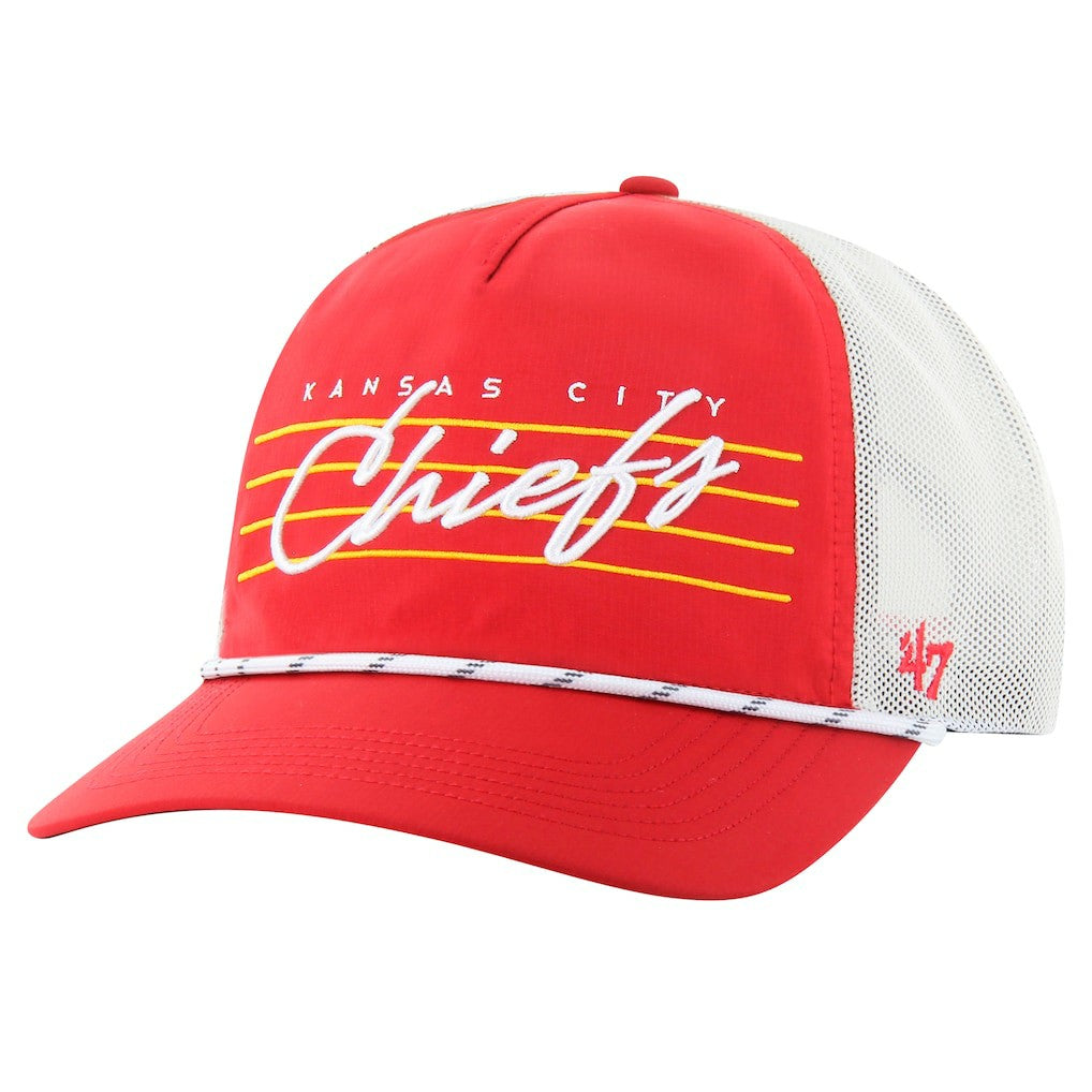 NFL Kansas City Chiefs '47 Downburst Relaxed Hitch Trucker Adjustable Hat