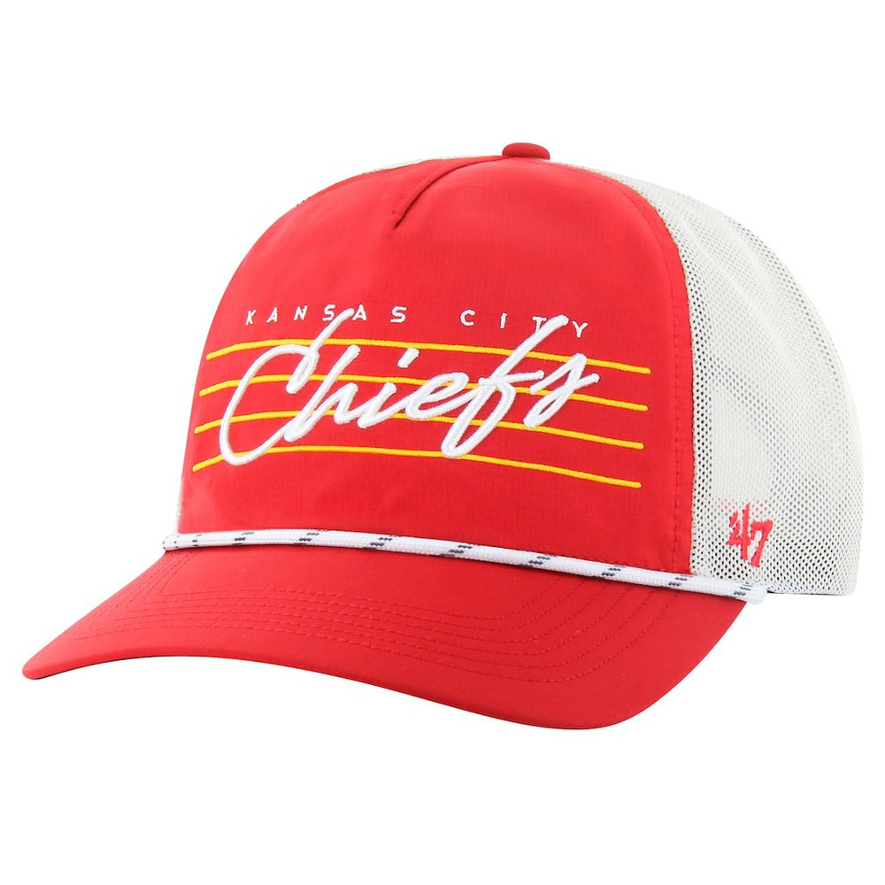 NFL Kansas City Chiefs '47 Downburst Relaxed Hitch Trucker Adjustable Hat