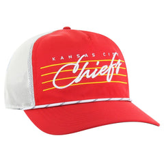 NFL Kansas City Chiefs '47 Downburst Relaxed Hitch Trucker Adjustable Hat