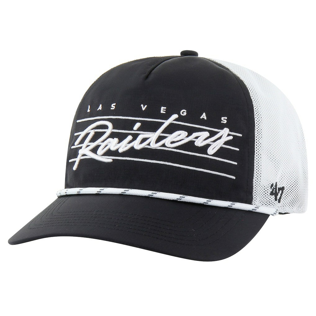 NFL Las Vegas Raiders '47 Downburst Relaxed Hitch Trucker Adjustable Hat