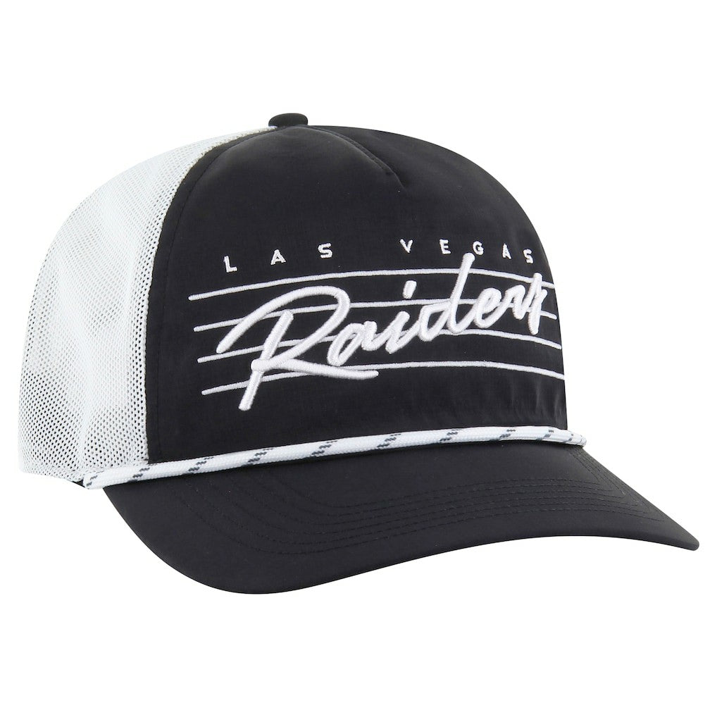 NFL Las Vegas Raiders '47 Downburst Relaxed Hitch Trucker Adjustable Hat
