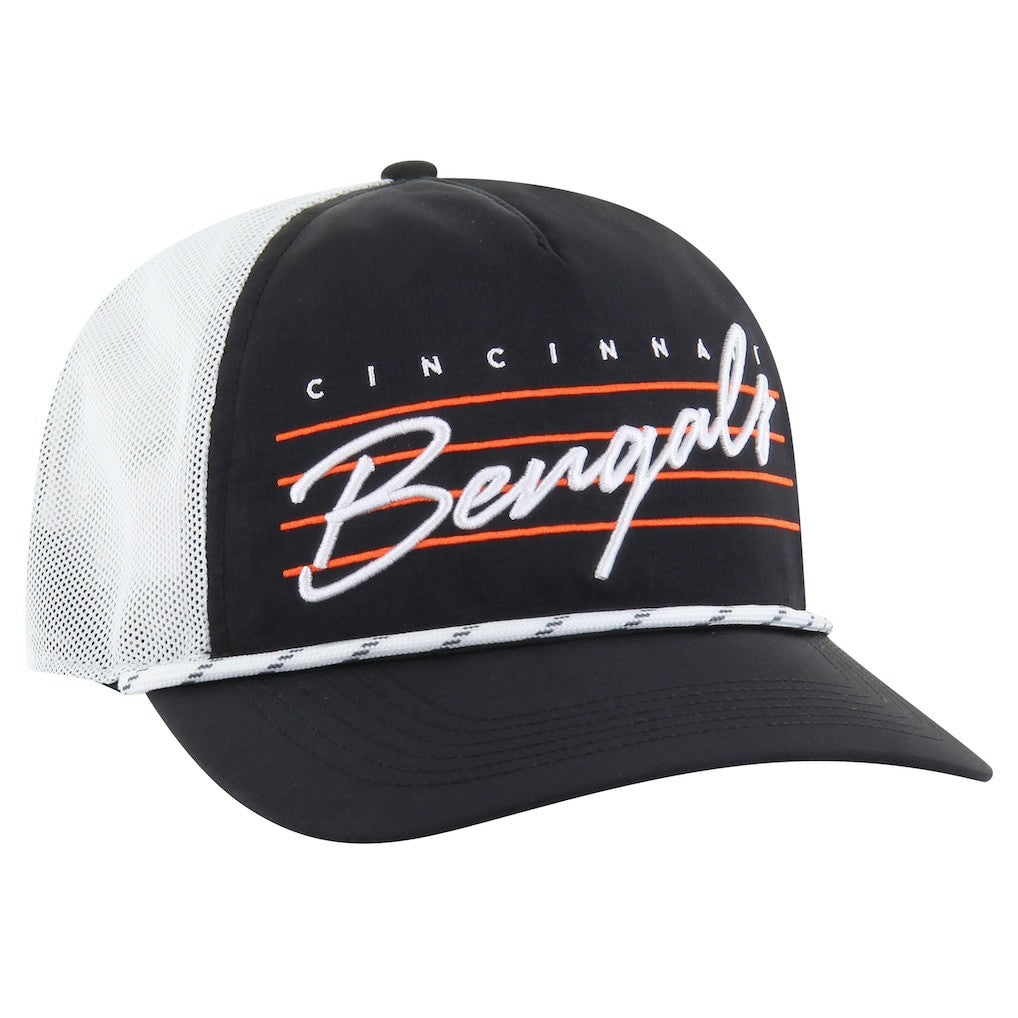 NFL Cincinnati Bengals '47 Downburst Relaxed Hitch Trucker Adjustable Hat