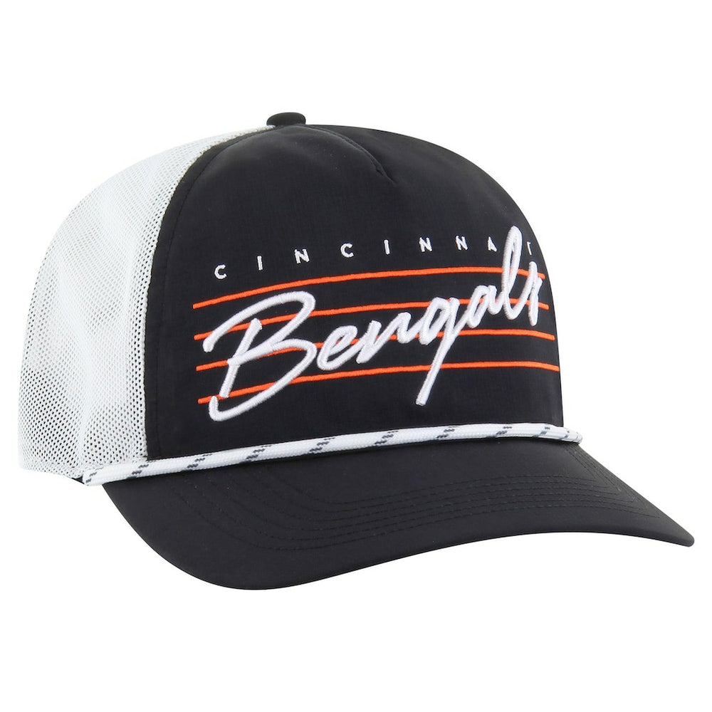 NFL Cincinnati Bengals '47 Downburst Relaxed Hitch Trucker Adjustable Hat