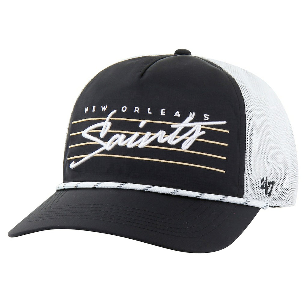 NFL New Orleans Saints '47 Downburst Relaxed Hitch Trucker Adjustable Hat