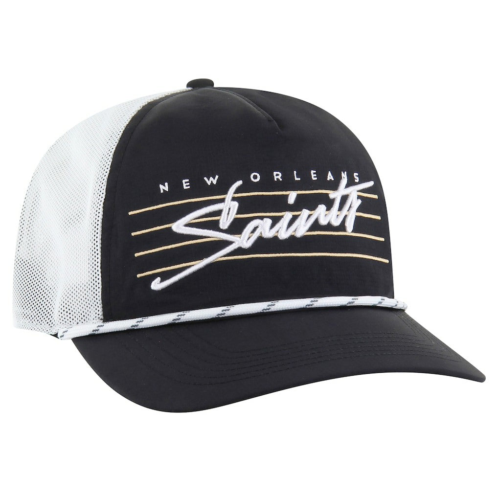 NFL New Orleans Saints '47 Downburst Relaxed Hitch Trucker Adjustable Hat