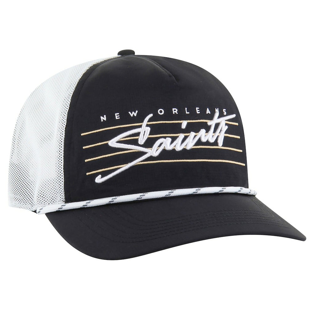 NFL New Orleans Saints '47 Downburst Relaxed Hitch Trucker Adjustable Hat