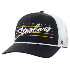 NFL Pittsburgh Steelers '47 Downburst Relaxed Hitch Trucker Adjustable Hat