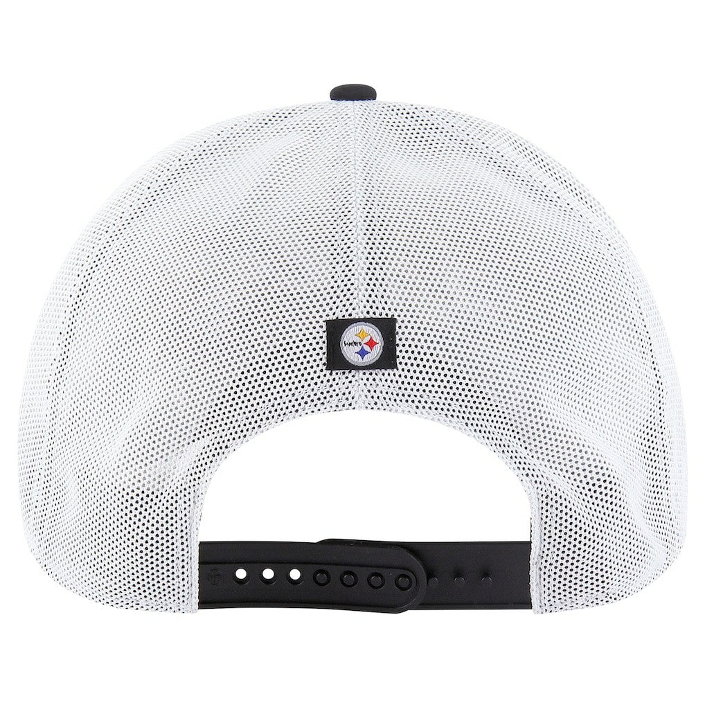 NFL Pittsburgh Steelers '47 Downburst Relaxed Hitch Trucker Adjustable Hat