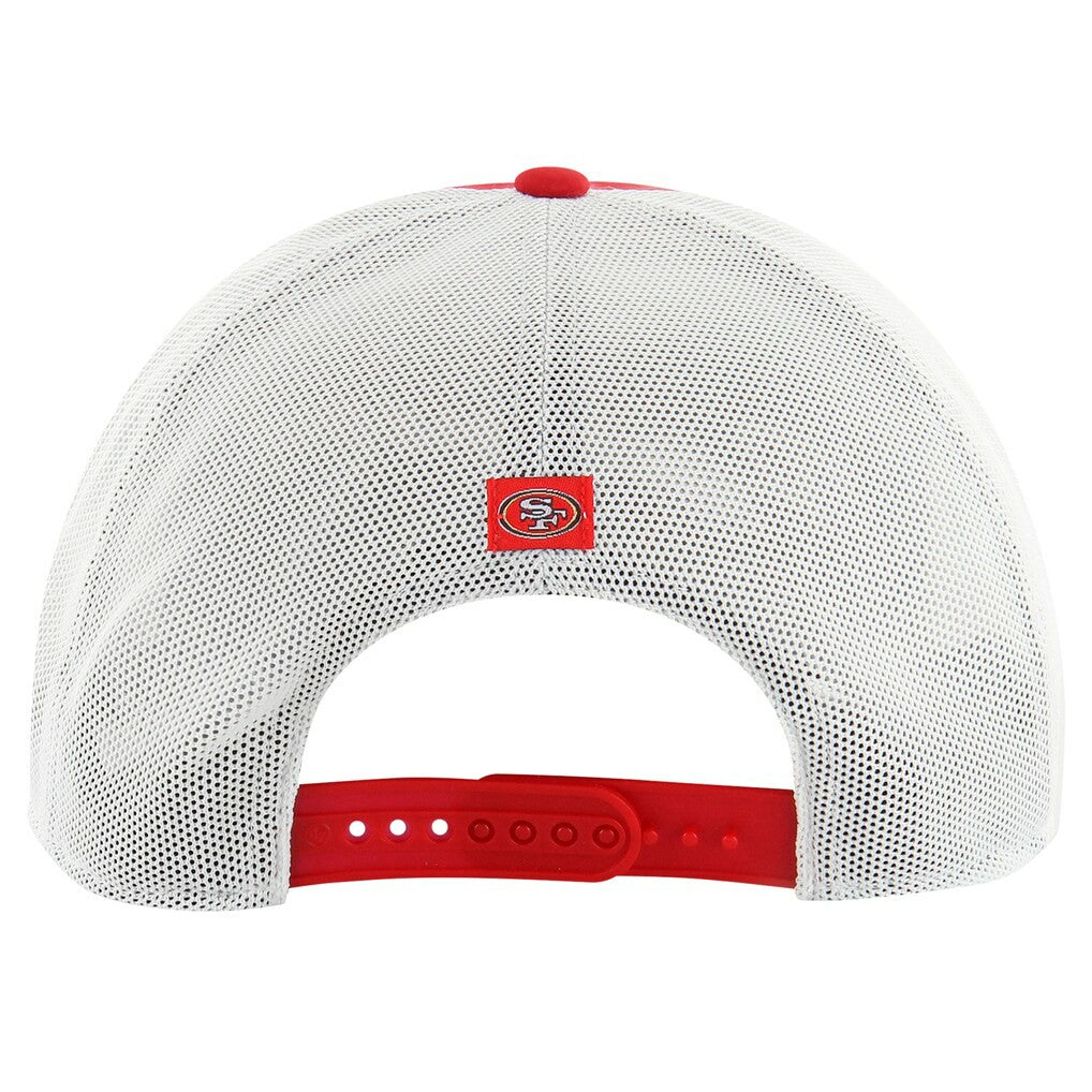 NFL San Francisco 49ers '47 Downburst Relaxed Hitch Trucker Adjustable Hat