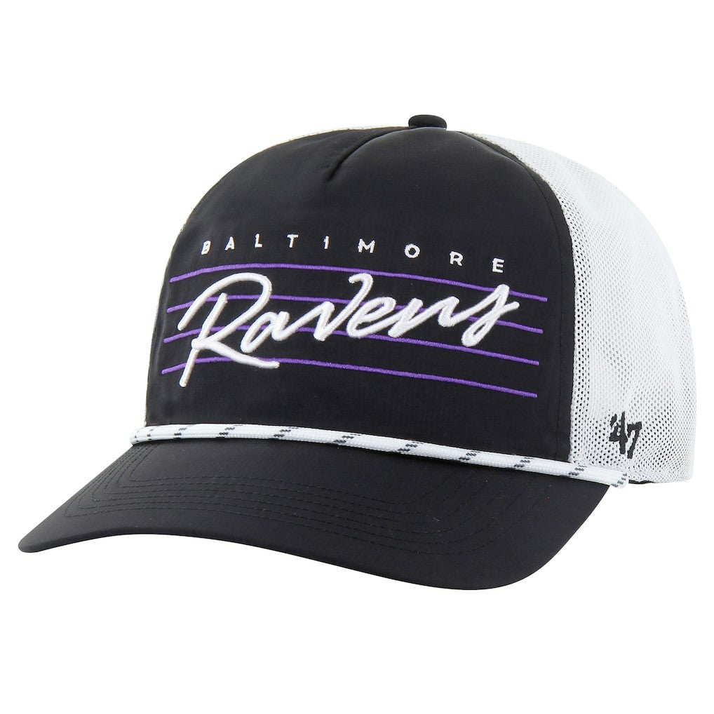 NFL Baltimore Ravens '47 Downburst Relaxed Hitch Trucker Adjustable Hat