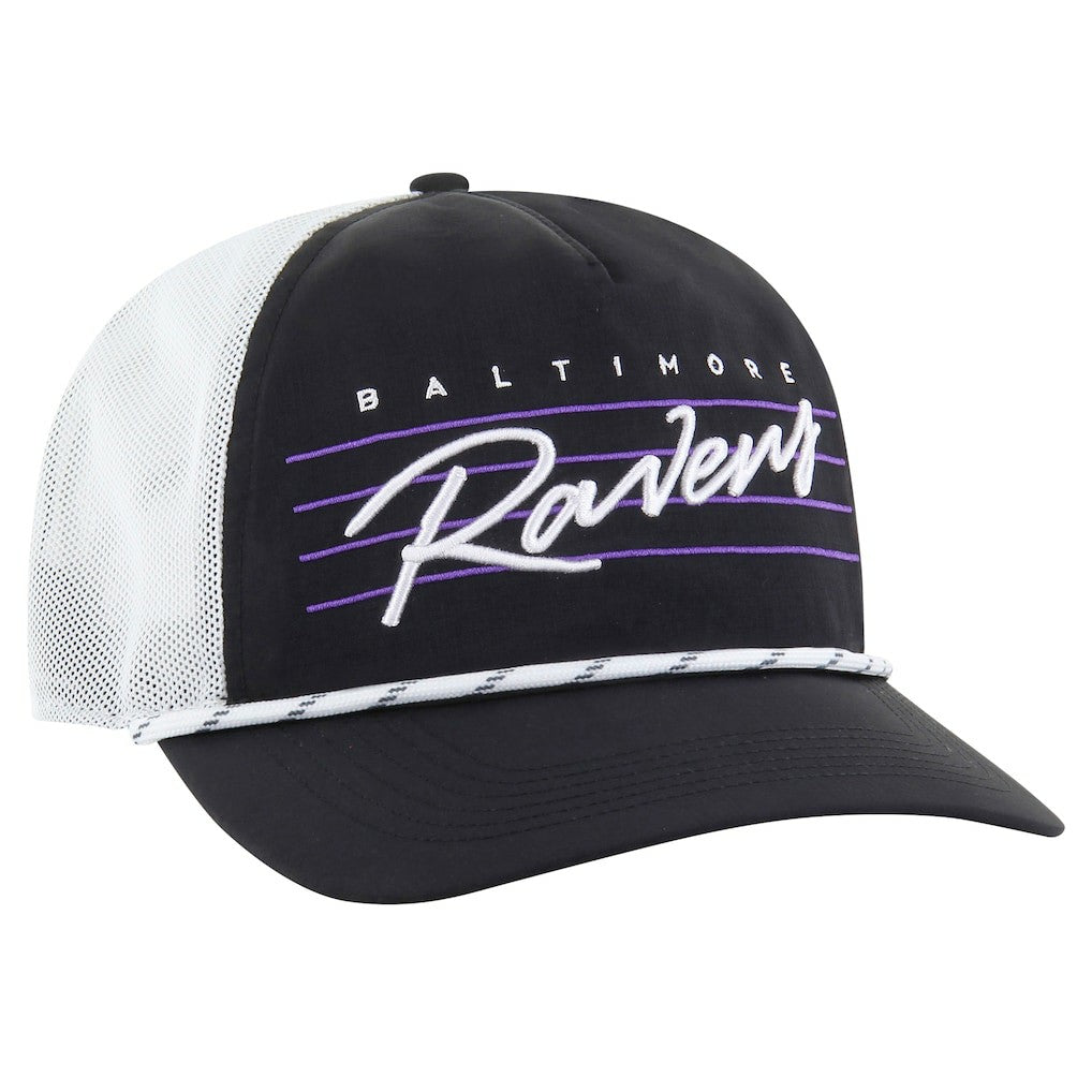 NFL Baltimore Ravens '47 Downburst Relaxed Hitch Trucker Adjustable Hat