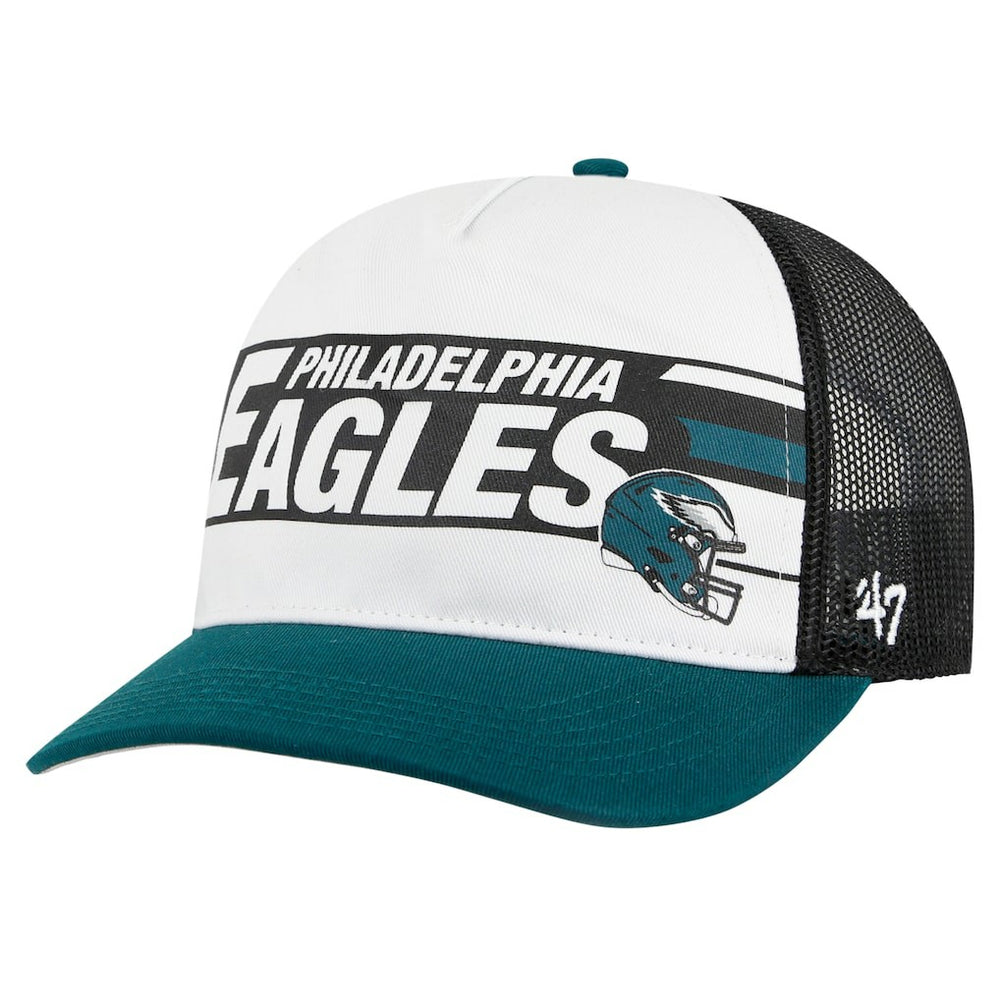 NFL Philadelphia Eagles '47 Stack Line Hitch Trucker Adjustable Hat