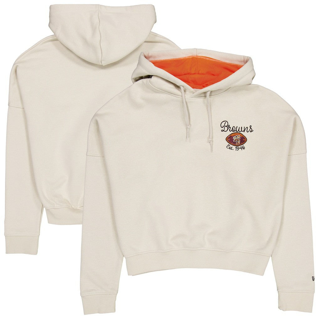 NFL Cleveland Browns Women's 3rd Down Historic Pullover Hoodie