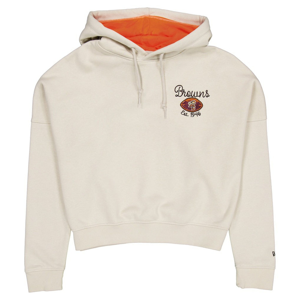 NFL Cleveland Browns Women's 3rd Down Historic Pullover Hoodie