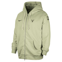 Milwaukee Bucks Authentic Standard Issue Full-Zip Hoodie Jacket - Green | Nike discount