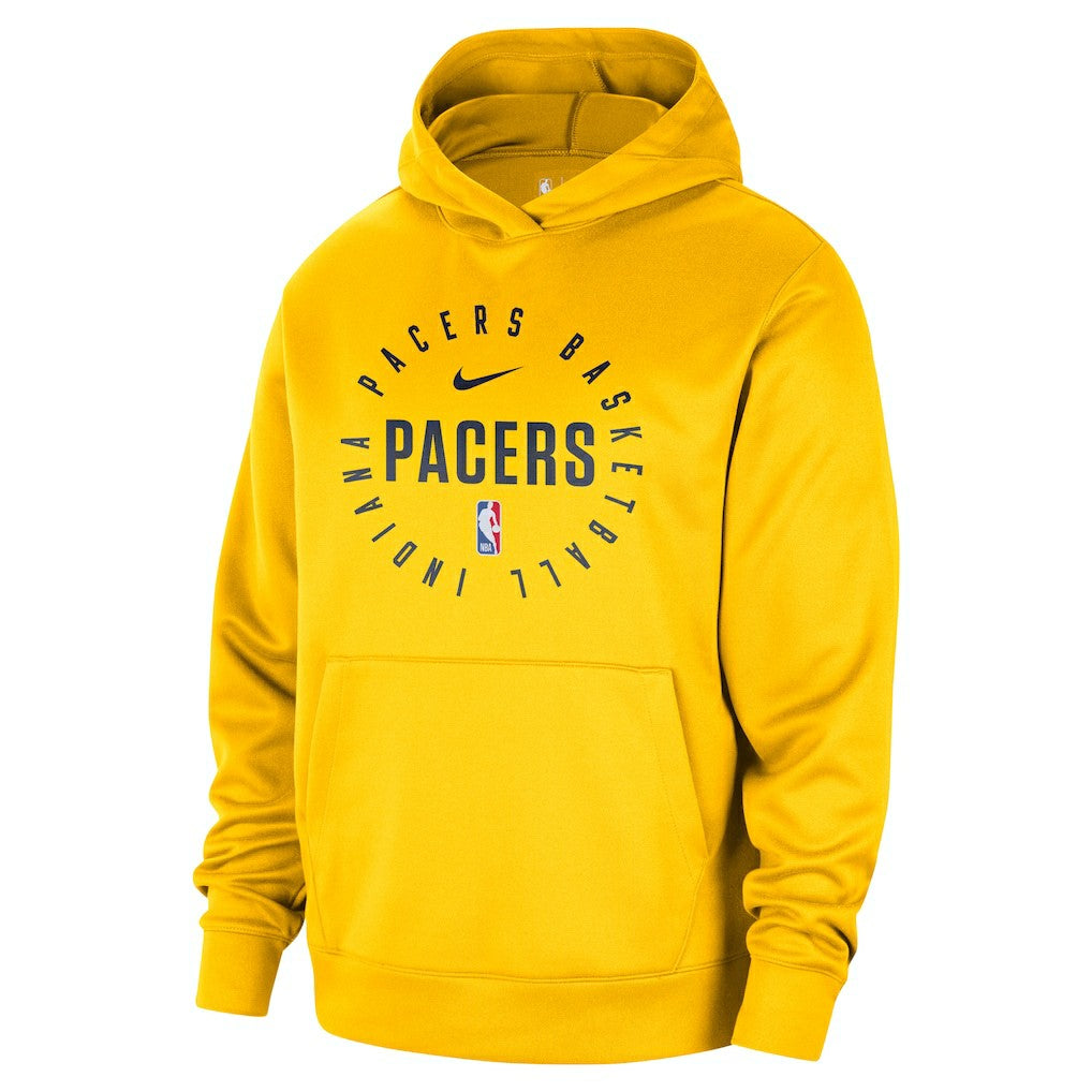 Indiana Pacers 2024/25 Spotlight On-Court Practice Performance Pullover Hoodie - Gold | Nike for sale