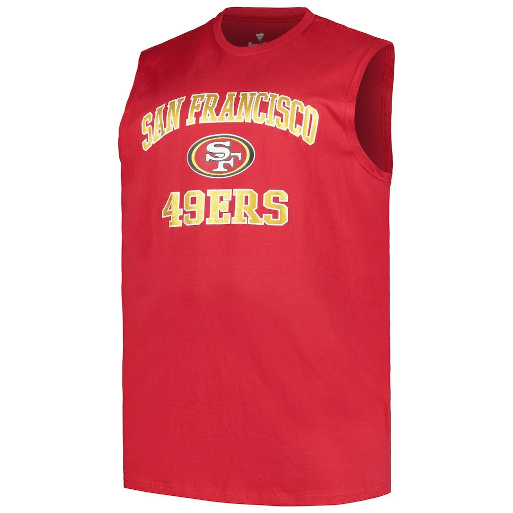 NFL San Francisco 49ers Christian McCaffrey  Big & Tall Muscle Tank Top