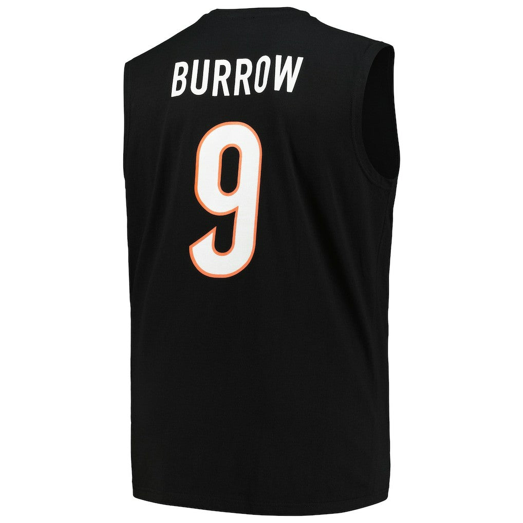 NFL Cincinnati Bengals Joe Burrow  Big & Tall Muscle Tank Top
