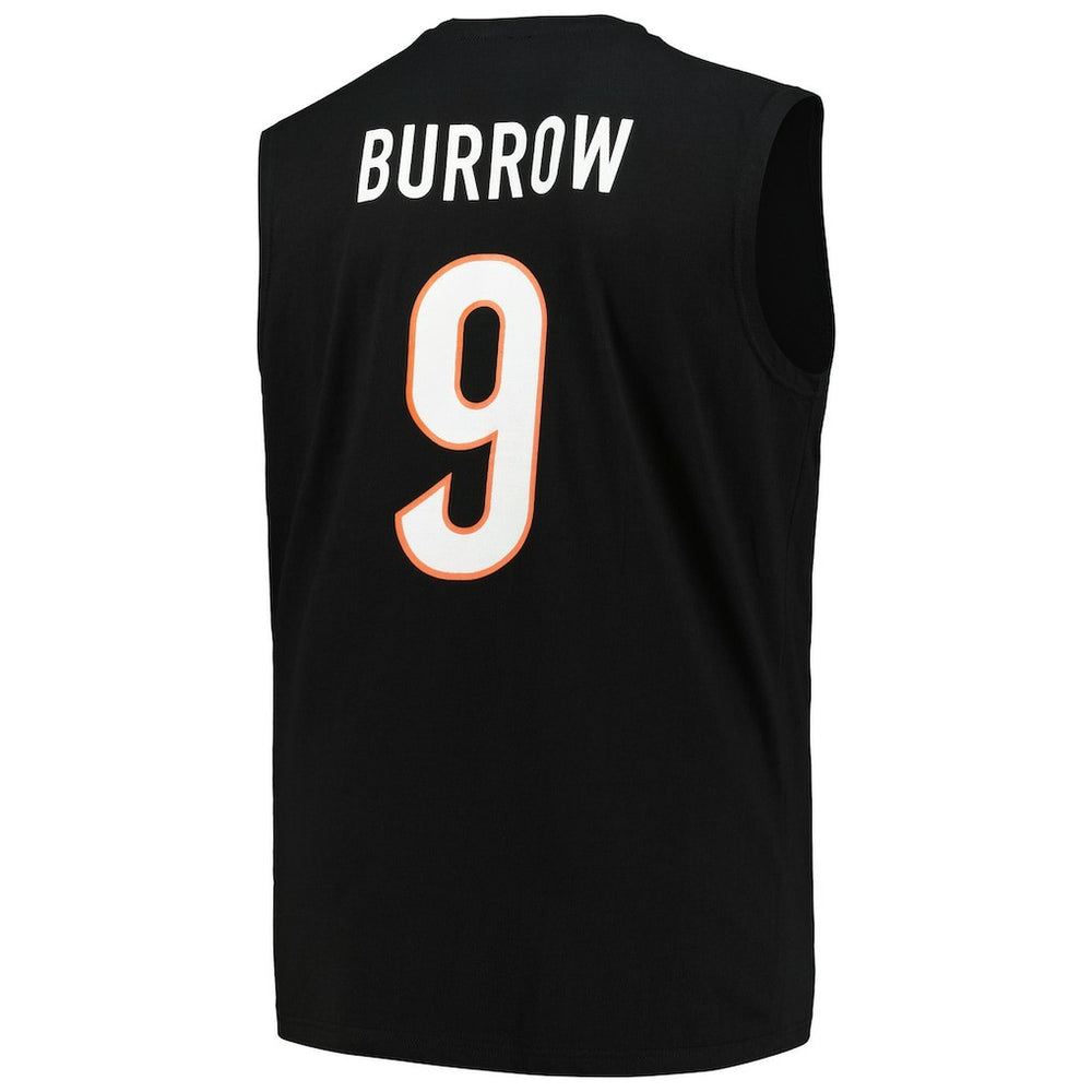 NFL Cincinnati Bengals Joe Burrow  Big & Tall Muscle Tank Top