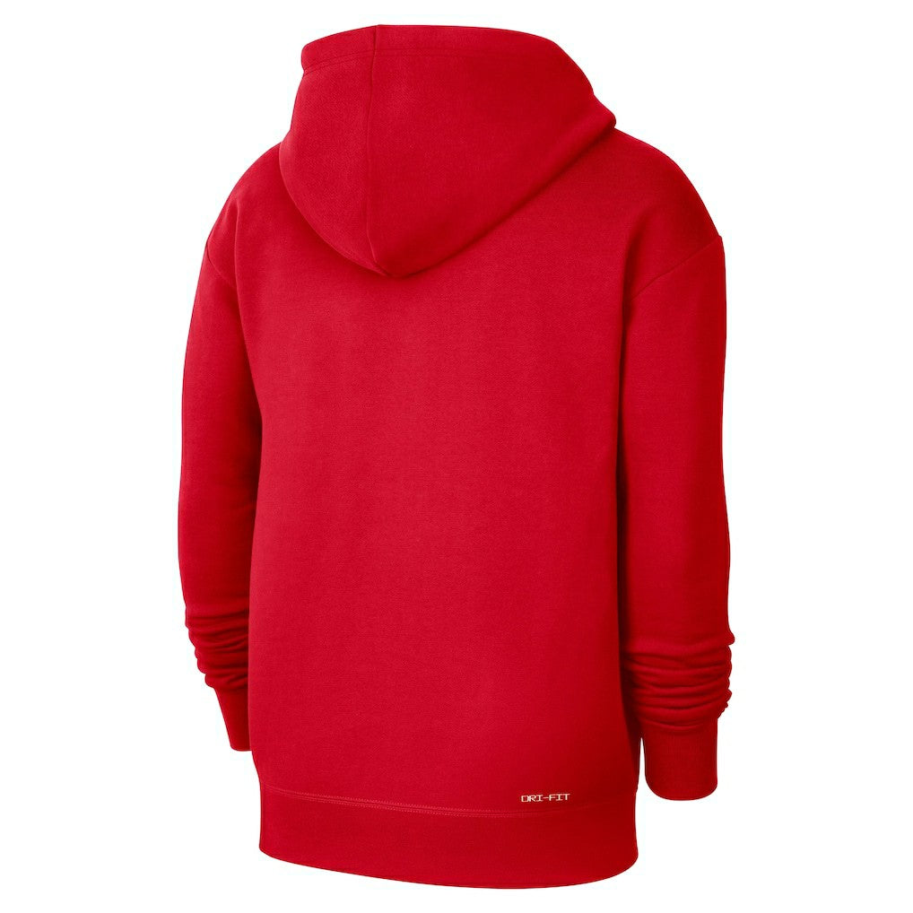 Atlanta Hawks Courtside Standard Issue Premium Performance Pullover Hoodie - Red | Nike on sale