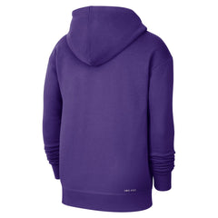 Los Angeles Lakers Courtside Standard Issue Premium Performance Pullover Hoodie - Purple | Nike for sale