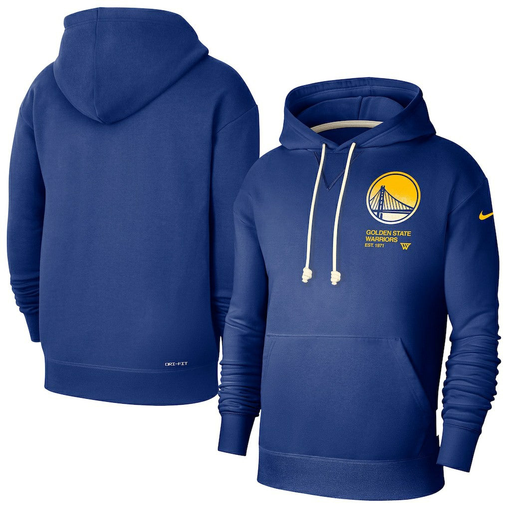 Golden State Warriors Courtside Standard Issue Premium Performance Pullover Hoodie sale - Royal | Nike sale