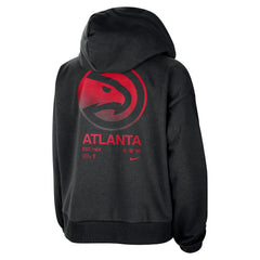 Atlanta Hawks Women's Courtside Standard Issue Performance Pullover Hoodie - Black | Nike shop