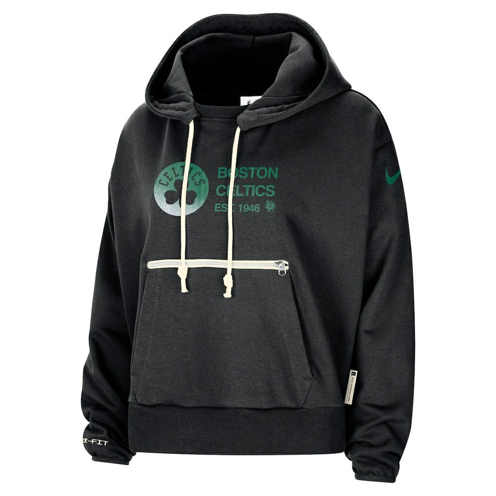 Boston Celtics Women's Courtside Standard Issue Performance Pullover Hoodie - Black | Nike online