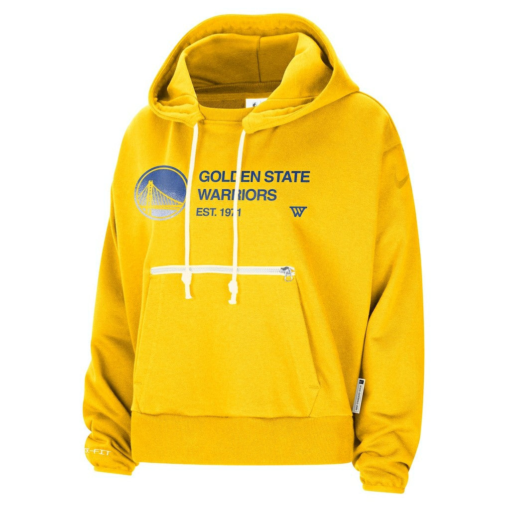 Golden State Warriors Women's Courtside Standard Issue Performance Pullover Hoodie sale - Gold | Nike cheap