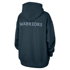 Golden State Warriors Jordan Brand Women's Courtside Statement Edition Oversize Pullover Hoodie sale - Navy cheap