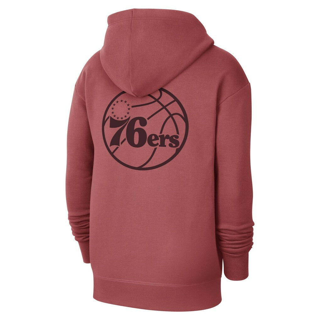 Philadelphia 76ers Jordan Brand Courtside Statement Edition Pullover Hoodie - Red shop