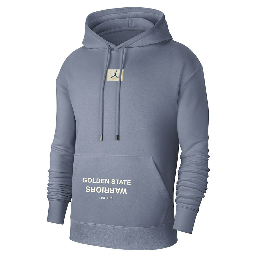 Golden State Warriors Jordan Brand Courtside Statement Edition Pullover Hoodie sale - Gray discount