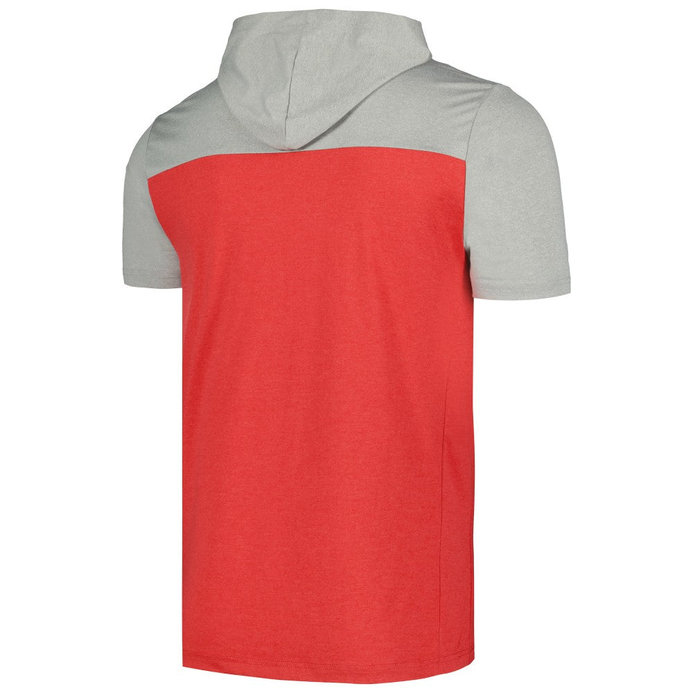 St. Louis Cardinals Active Brushed Hoodie T-Shirt - Red | New Era