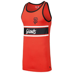 San Francisco Giants Jersey Ringer Tank Top - Orange | New Era