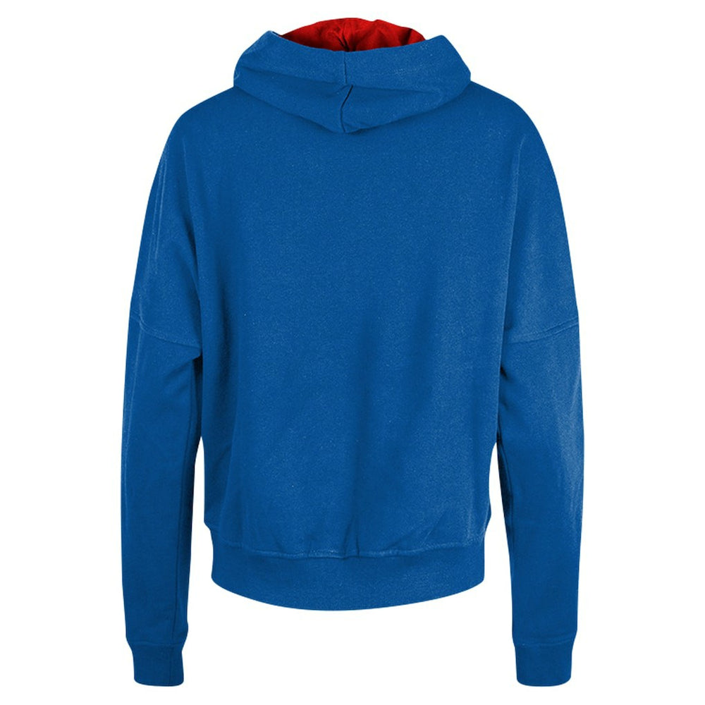 NFL New England Patriots Women's Throwback Boxy Pullover Hoodie