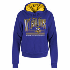 NFL Minnesota Vikings Women's Boxy Pullover Hoodie