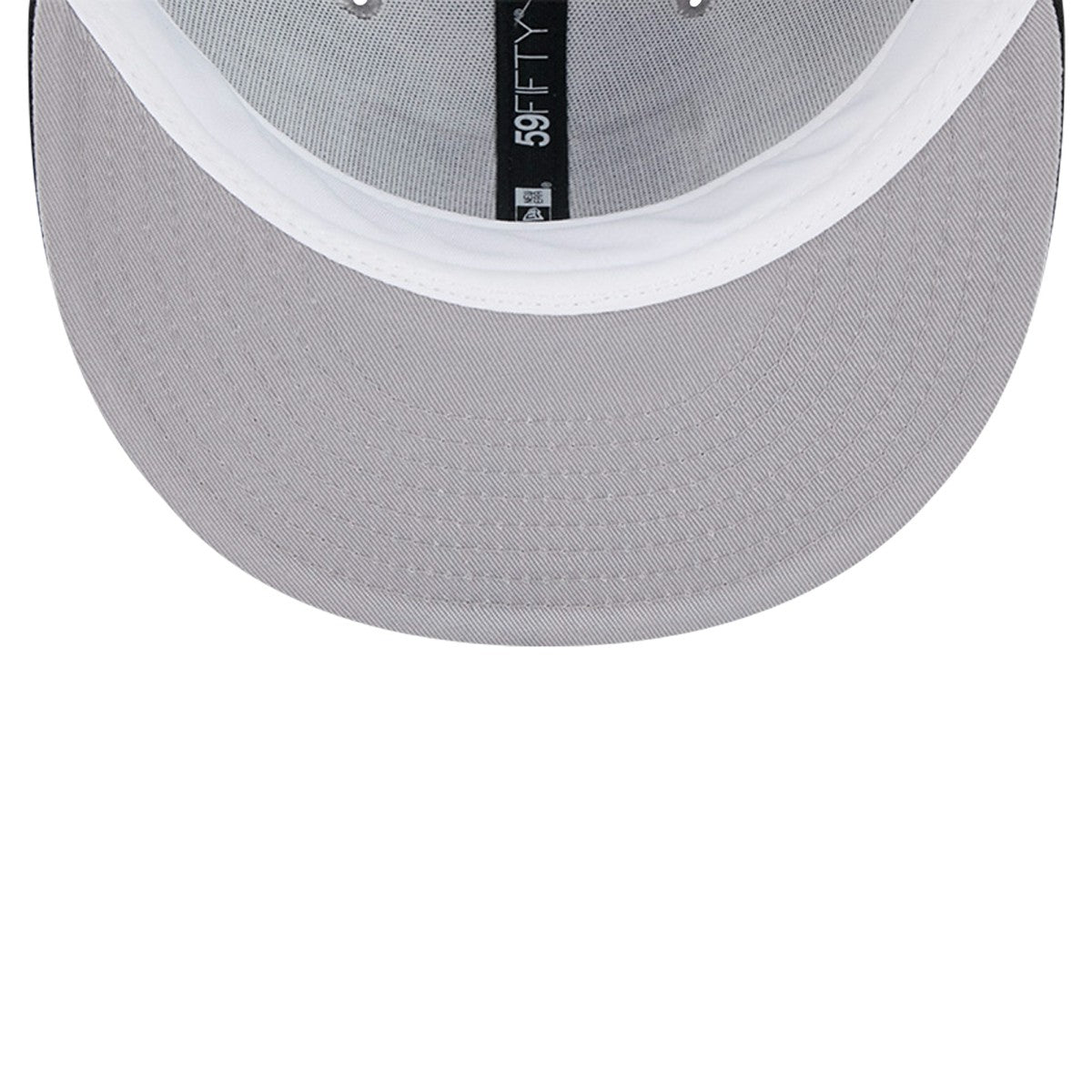 Miami Heat Palm Fronds 2-Tone 59FIFTY Fitted Hat - Gray | New Era outlet