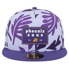 Phoenix Suns Palm Fronds 2-Tone 59FIFTY Fitted Hat - Purple | New Era discount