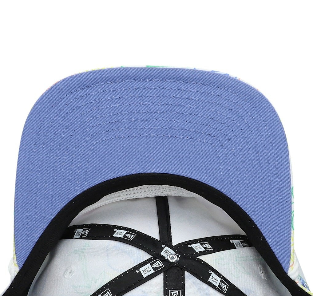 Golden State Warriors Palm Trees and Waves Golfer Adjustable Hat sale - White | New Era sale
