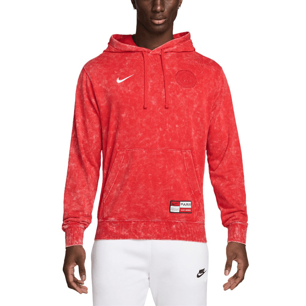 Paris Saint-Germain Club Washed Pullover Hoodie / Soccer Discount