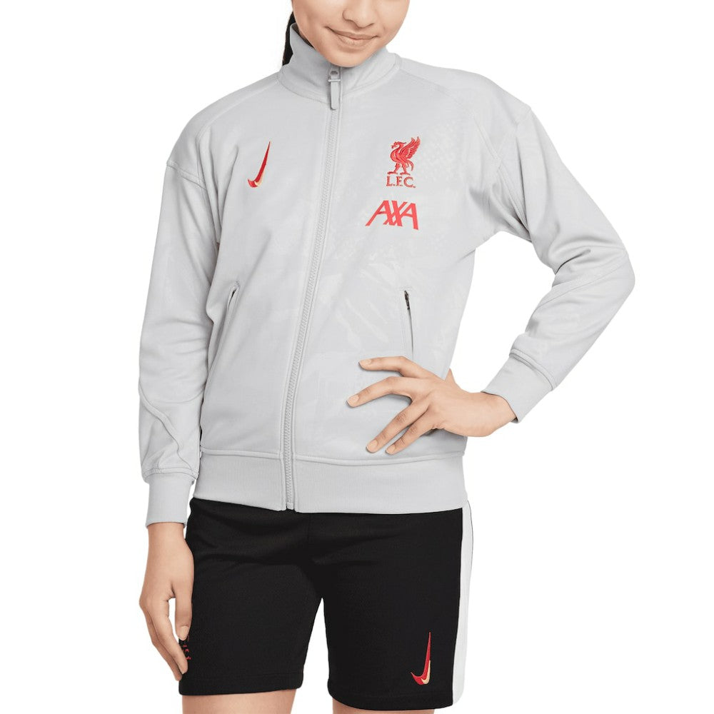 Liverpool Youth 2024/25 Third Academy Pro Anthem Full Zip Jacket / Soccer Hot sale